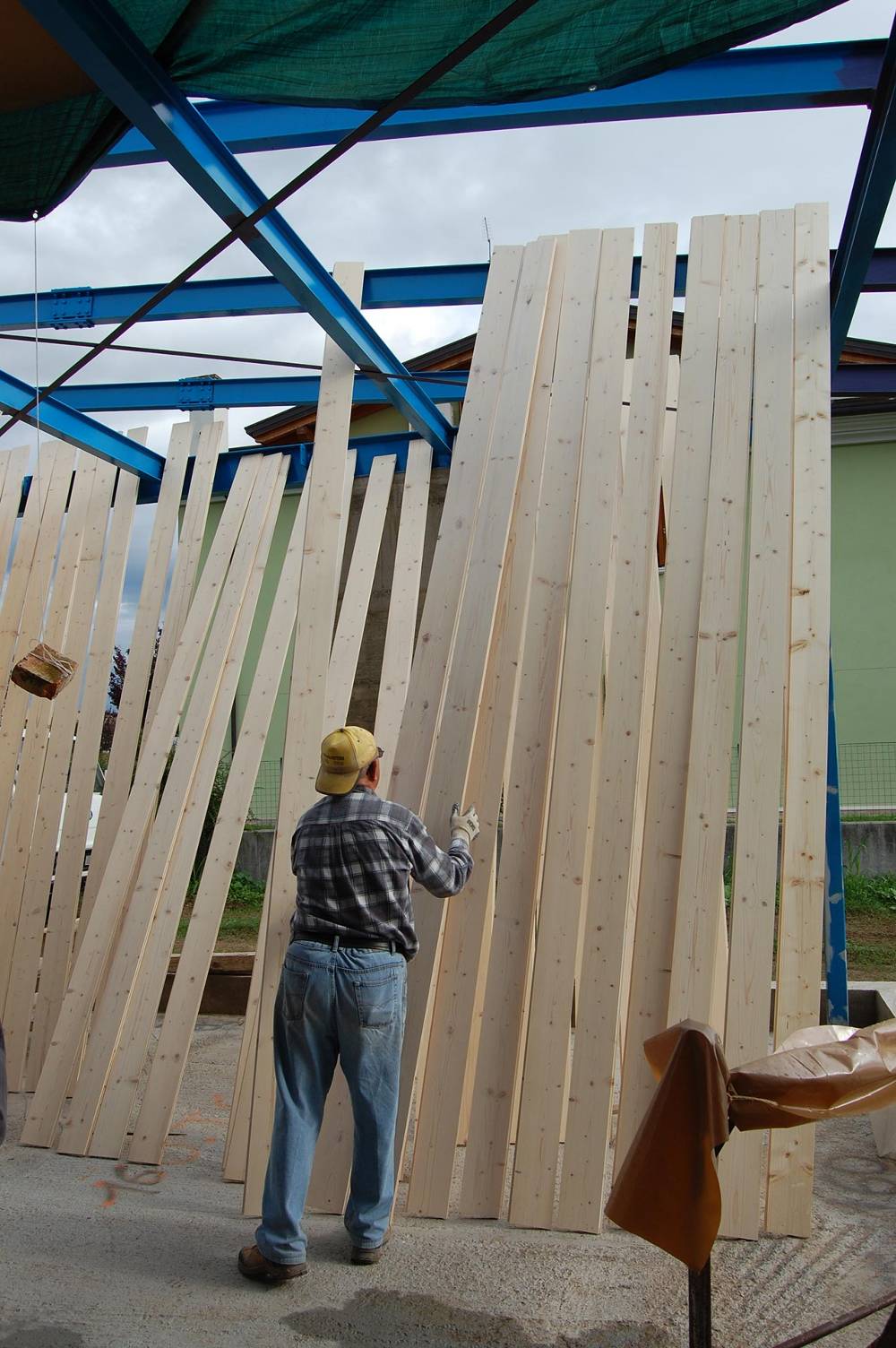 Il tetto in legno