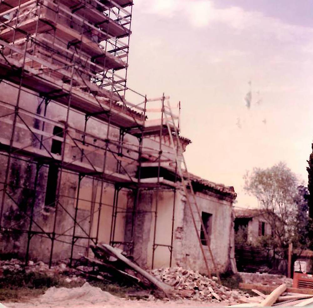 1989 - Restauro campanile della chiesa medievale di san Pietro Apostolo