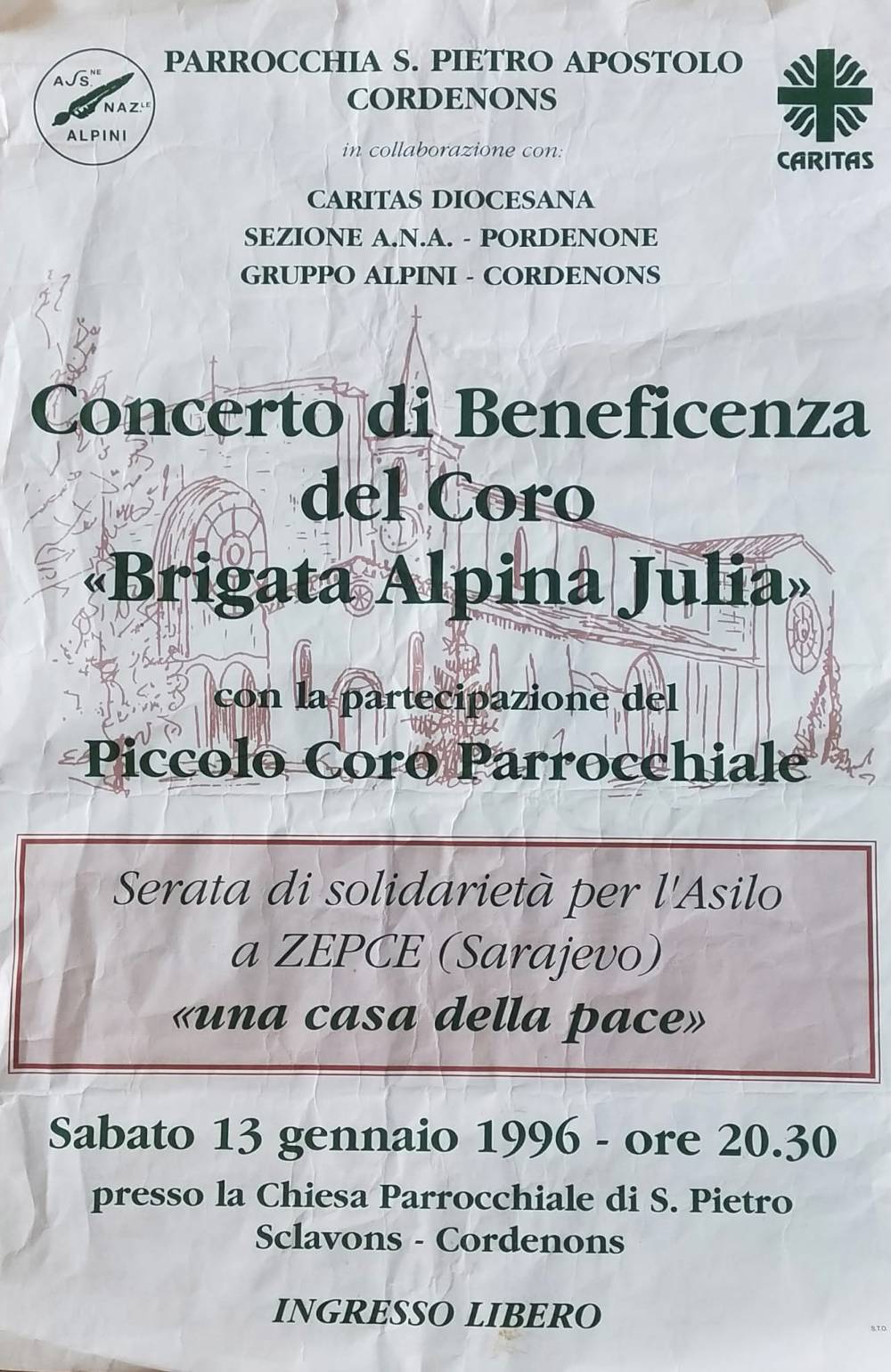 1996 - Coro Brigata Alpina Julia