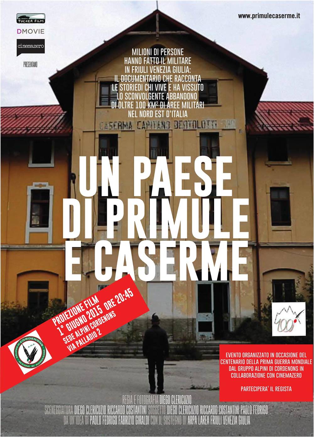 2015-06 - Proiezione film "Un paese di primule e caserme"