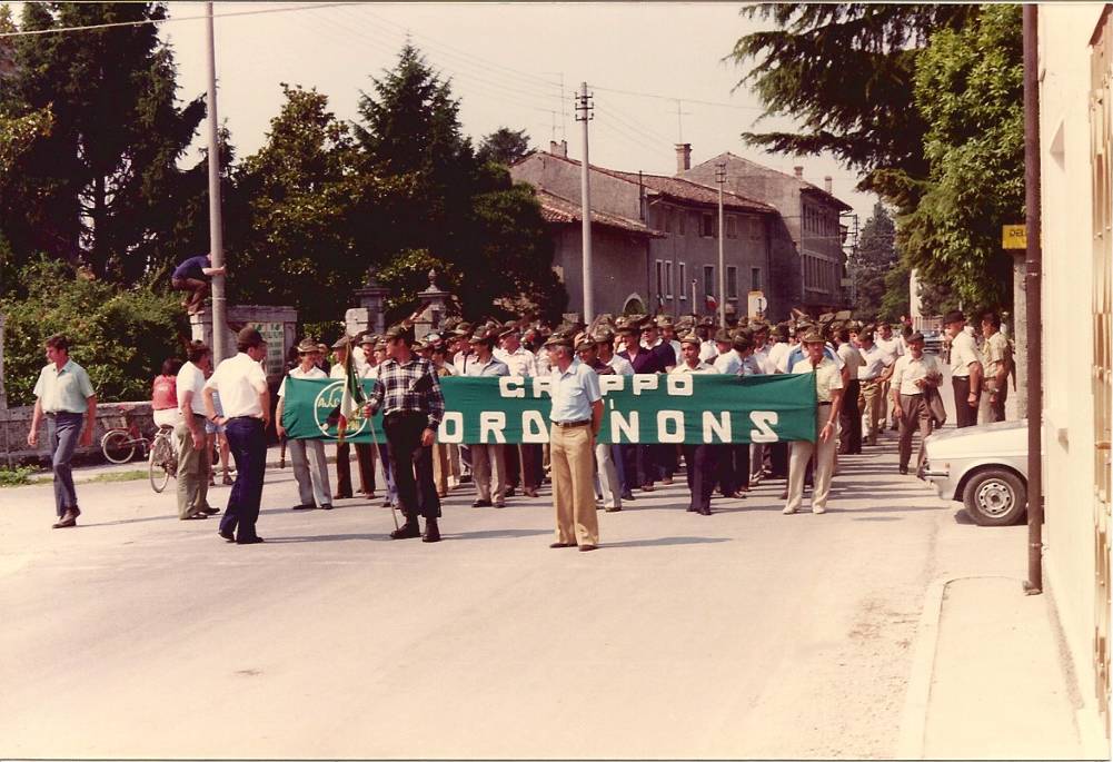 1982 Adunata Sezionale a Cordenons in occasione del 50°