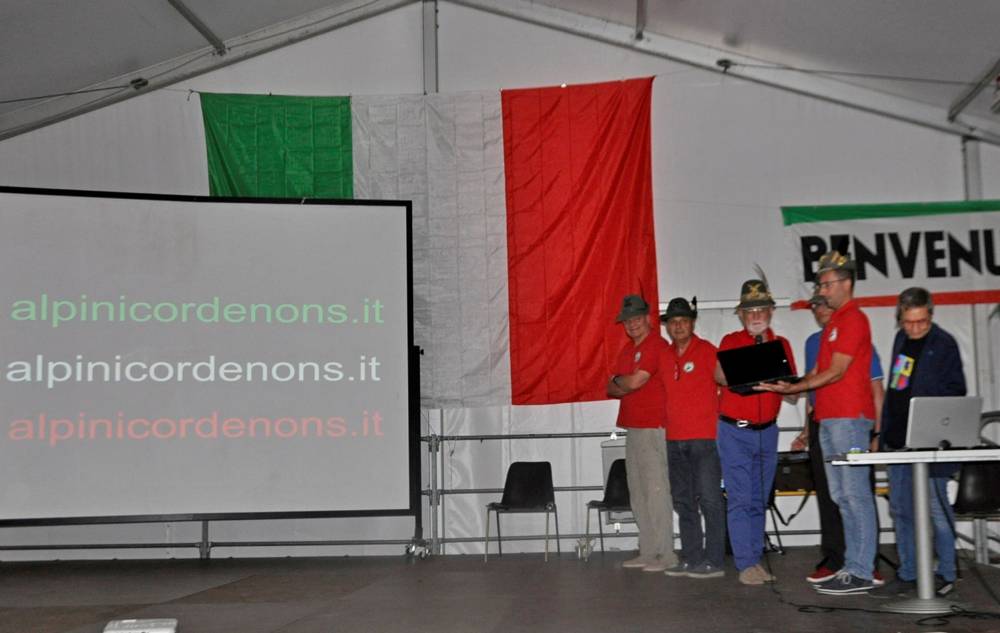 Inaugurazione Sito Web alpinicordenons.it