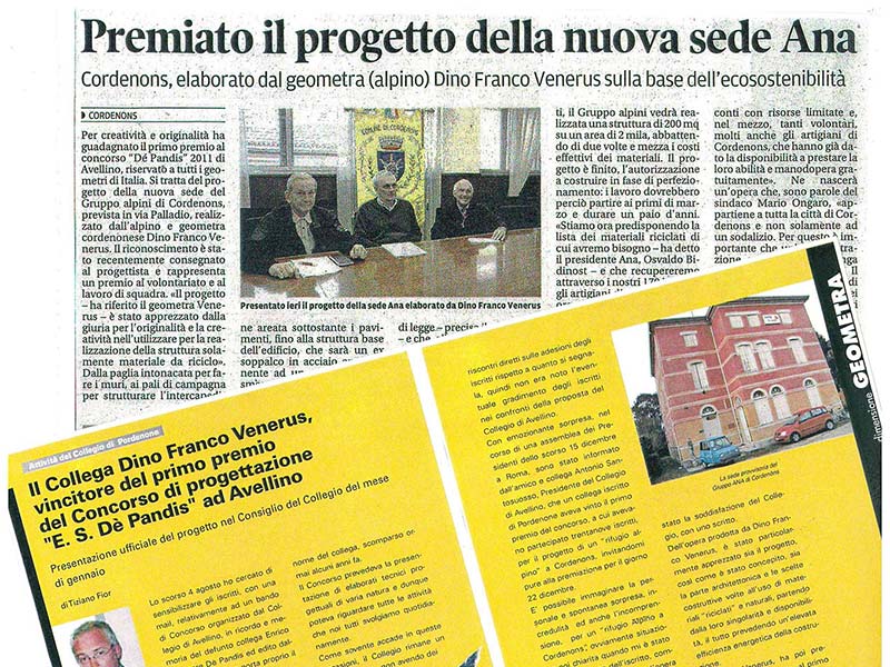 I riconoscimenti al progetto e all'iniziativa