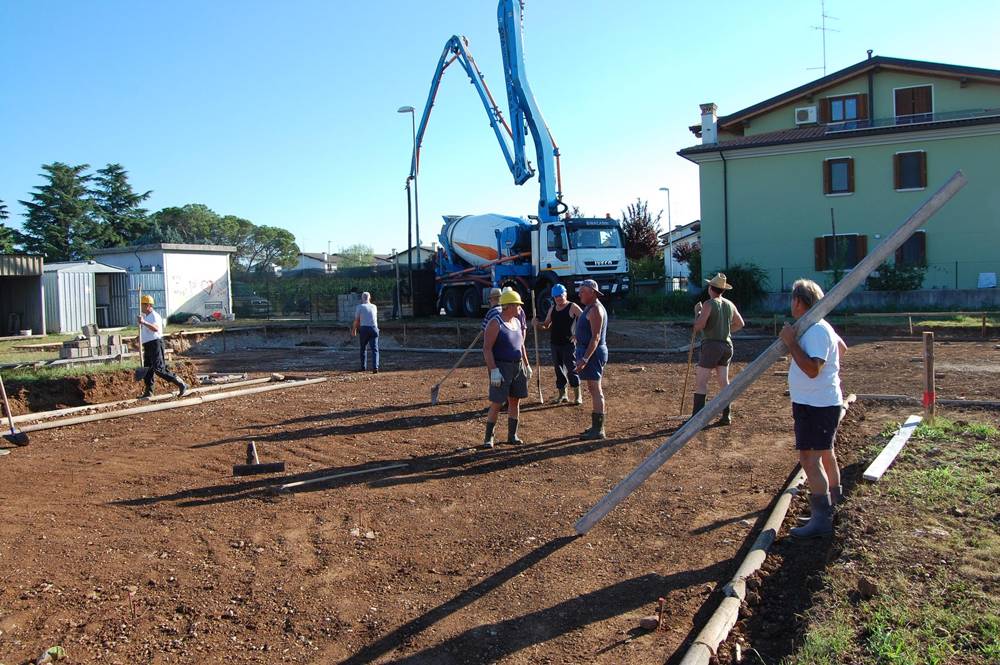 Lo scavo e il cantiere