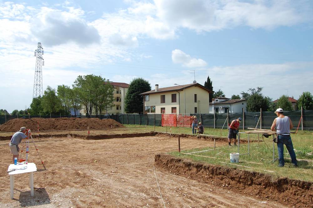 Lo scavo e il cantiere