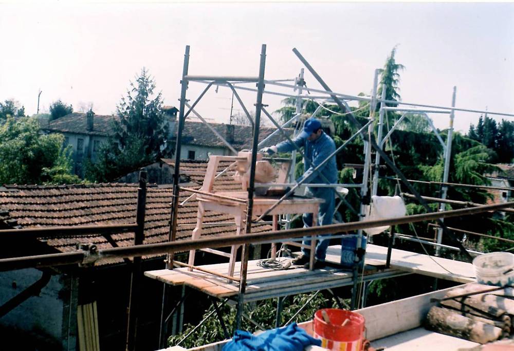 2003 - Sistemazione tetto Chiesa San Giacomo