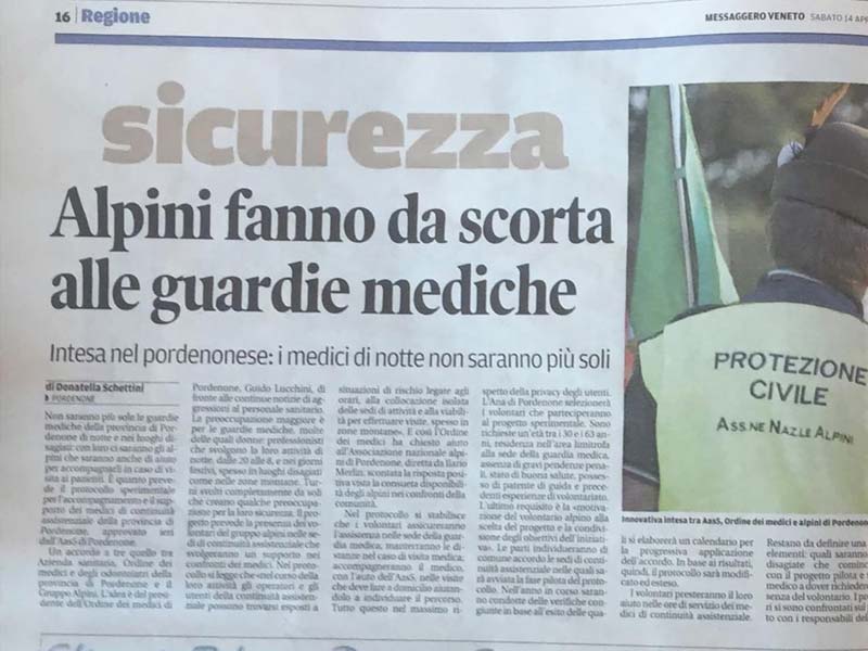 Scorta Guardie Mediche