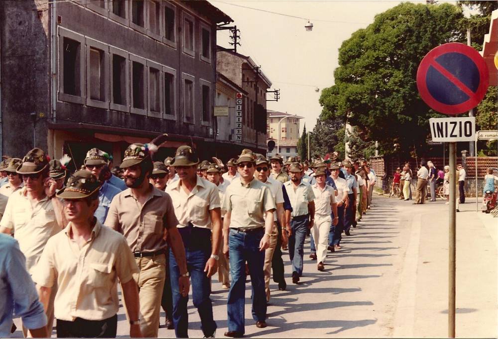 1982 Adunata Sezionale a Cordenons in occasione del 50°