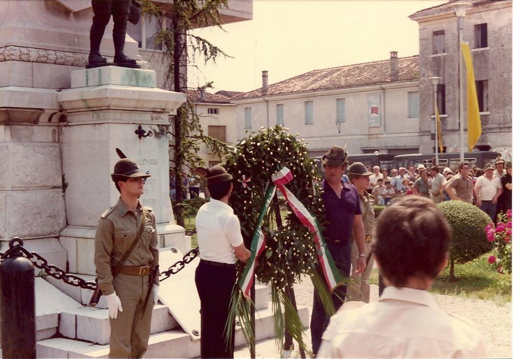 1982 Adunata Sezionale a Cordenons in occasione del 50°