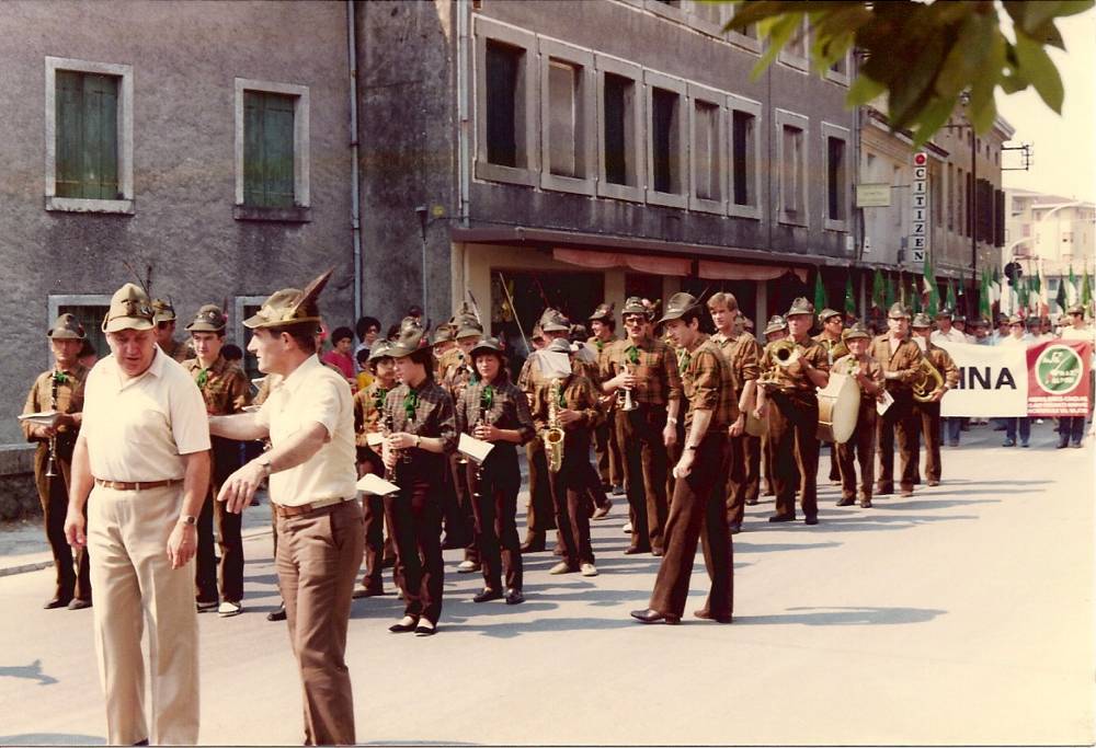 1982 Adunata Sezionale a Cordenons in occasione del 50°